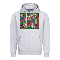 Heather Grey camel face Zipper Hoodie - BarkalooDesign