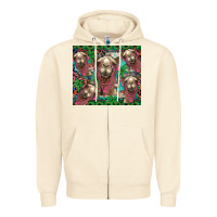 Sandshell camel face Zipper Hoodie - BarkalooDesign
