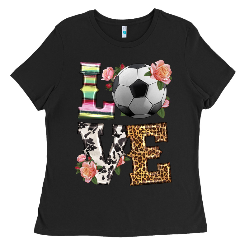 Western Love Soccer Ladies Tee by HRA Design Shop | Teevron