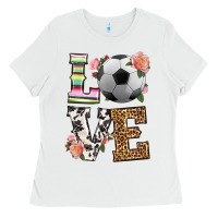 White western love soccer Ladies Tee - HRA Design Shop