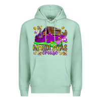 Seafoam Mardi Gras Cruise Premium Hoodie - HowdyJamesFarm