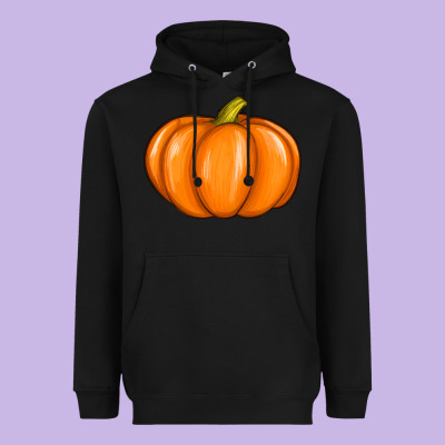 Pumpkin Heavyweight Hoodie Designed By Texasbilliewilder