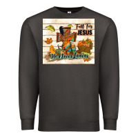 Smoke fall for jesus he never leaves Premium Sweatshirt - TumblerDesignByShophia