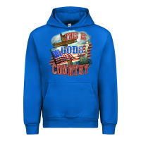 Cobalt This is gods country Urban Hoodie - FaDigitalArtStudio