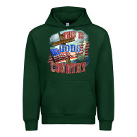 Forest Green This is gods country Urban Hoodie - FaDigitalArtStudio