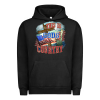 Pigment Black This is gods country Urban Hoodie - FaDigitalArtStudio