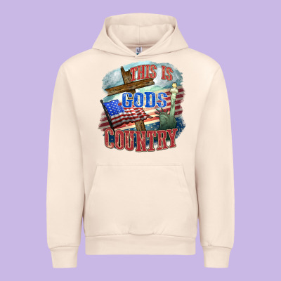 This Is Gods Country Urban Hoodie Designed By Fadigitalartstudio