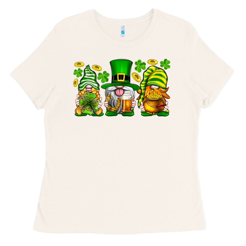 St. Patrick's Day Gnomies Ladies Tee by Neo Western | Teevron