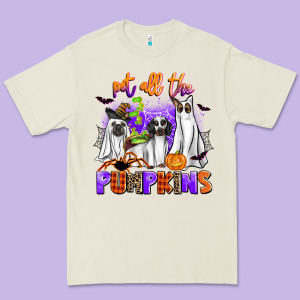 Pet All The Pupkins Premium Tee Designed By Adodesignshop