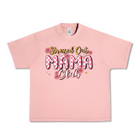 Salmon stressed out mama club Urban Heavy Tee - MaliasSmallBusiness