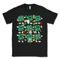 Black teacher st patrick day clovers Classic Tee - MaliasSmallBusiness