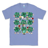 Colony Blue teacher st patrick day clovers Classic Tee - MaliasSmallBusiness