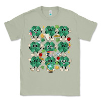 Matcha teacher st patrick day clovers Classic Tee - MaliasSmallBusiness