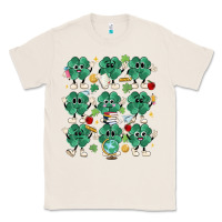 Natural teacher st patrick day clovers Classic Tee - MaliasSmallBusiness