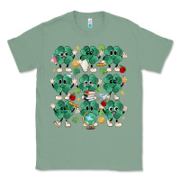 Sage teacher st patrick day clovers Classic Tee - MaliasSmallBusiness