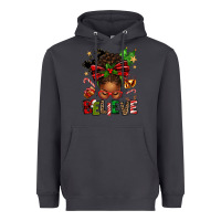 Smoke christmas believe afro messy bun Heavyweight Hoodie - texasbilliewilder