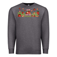 Charcoal Heather feeling berry good Premium Sweatshirt - TumblerDesignByShophia
