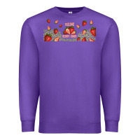 Purple feeling berry good Premium Sweatshirt - TumblerDesignByShophia