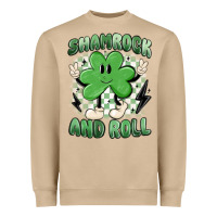 Mushroom shamrock and roll Heavyweight Sweatshirt - MaliasSmallBusiness