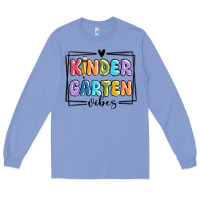 Colony Blue kinder garten vibes Long Sleeve Tee - MaliasSmallBusiness