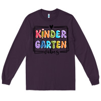 Plum kinder garten vibes Long Sleeve Tee - MaliasSmallBusiness