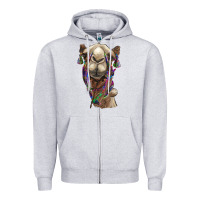 Heather Grey tie dye camel Zipper Hoodie - BarkalooDesign