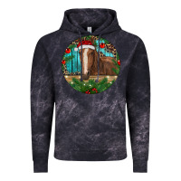 Cloud Black Brown Horse Christmas Vintage Hoodie - RanaPortraitStore