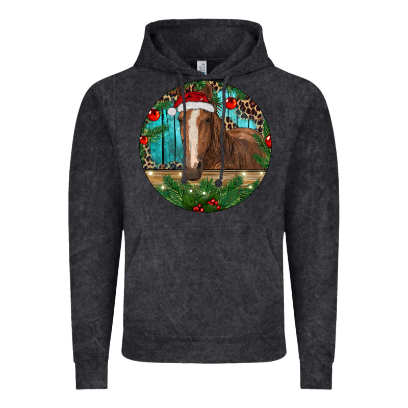 Brown Horse Christmas Vintage Hoodie by RanaPortraitStore | Teevron