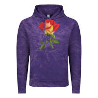 Cloud Purple Ketchup And Mustard Rose Vintage Hoodie - LillyAllenDesigns