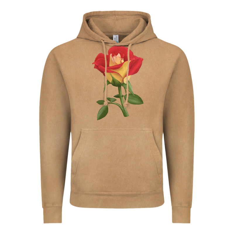 Ketchup And Mustard Rose Vintage Hoodie by LillyAllenDesigns | Teevron