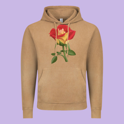 Ketchup And Mustard Rose Vintage Hoodie Designed By Lillyallendesigns