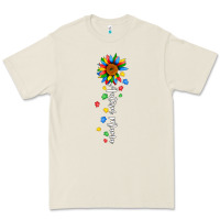 Bone autism mama sunflower white Premium Tee - JahusDesignShop