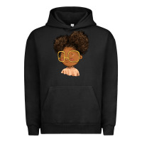 Pigment Black black girl Urban Hoodie - FaDigitalArtStudio