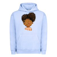 Pigment Grape Ice black girl Urban Hoodie - FaDigitalArtStudio