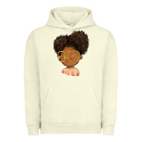 Pigment Pistachio black girl Urban Hoodie - FaDigitalArtStudio