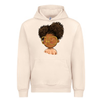 Sandshell black girl Urban Hoodie - FaDigitalArtStudio