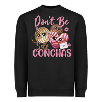 Black don't be self conchas Heavyweight Sweatshirt - MaliasSmallBusiness