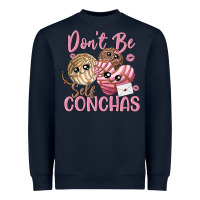Navy don't be self conchas Heavyweight Sweatshirt - MaliasSmallBusiness