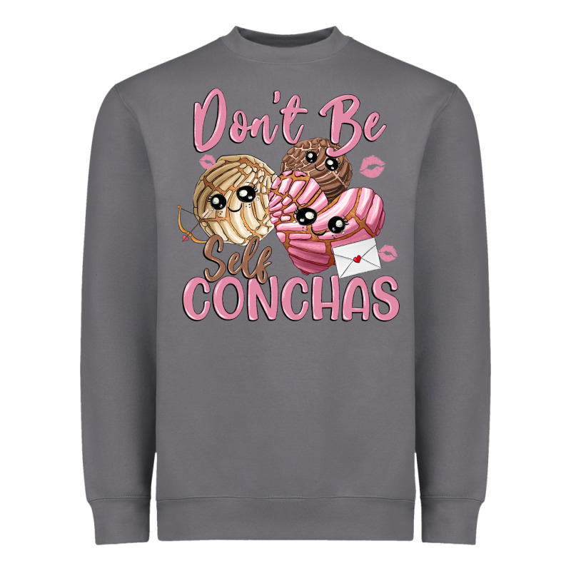 Don't Be Self Conchas Heavyweight Sweatshirt by MaliasSmallBusiness | Teevron