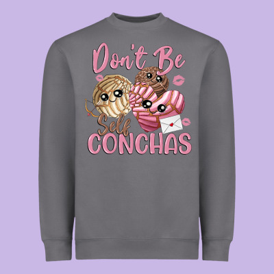 Don't Be Self Conchas Heavyweight Sweatshirt Designed By Maliassmallbusiness