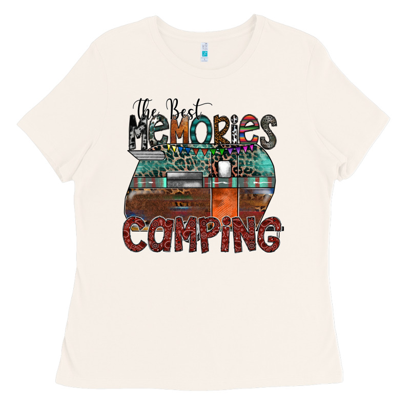 The Best Memories Camping Ladies Tee by SublimationCraftShop | Teevron