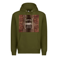 Army Green world's best grandpa Premium Hoodie - TumblerDesignByShophia
