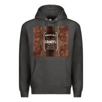 Charcoal Heather world's best grandpa Premium Hoodie - TumblerDesignByShophia