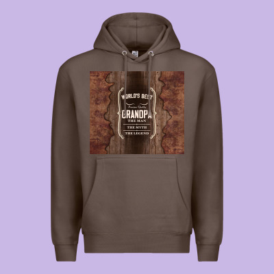 World's Best Grandpa Premium Hoodie Designed By Tumblerdesignbyshophia