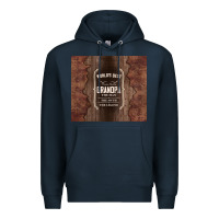 Navy world's best grandpa Premium Hoodie - TumblerDesignByShophia