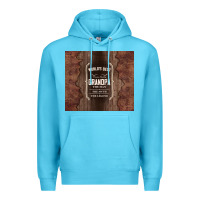 Ocean Blue world's best grandpa Premium Hoodie - TumblerDesignByShophia