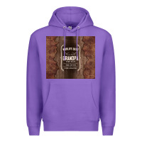 Purple world's best grandpa Premium Hoodie - TumblerDesignByShophia