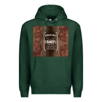 Sports Green world's best grandpa Premium Hoodie - TumblerDesignByShophia