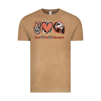 Vintage Camel Peace Love Dalmatians Vintage Tee - Jasminsmagicworld