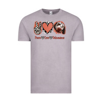Vintage Zinc Peace Love Dalmatians Vintage Tee - Jasminsmagicworld